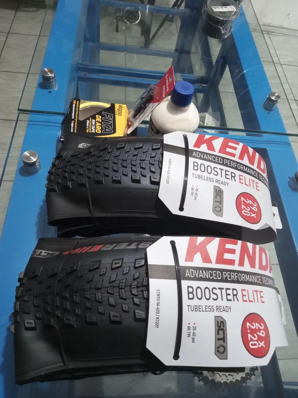 kit de pneus Kenda tubeless - Foto 2