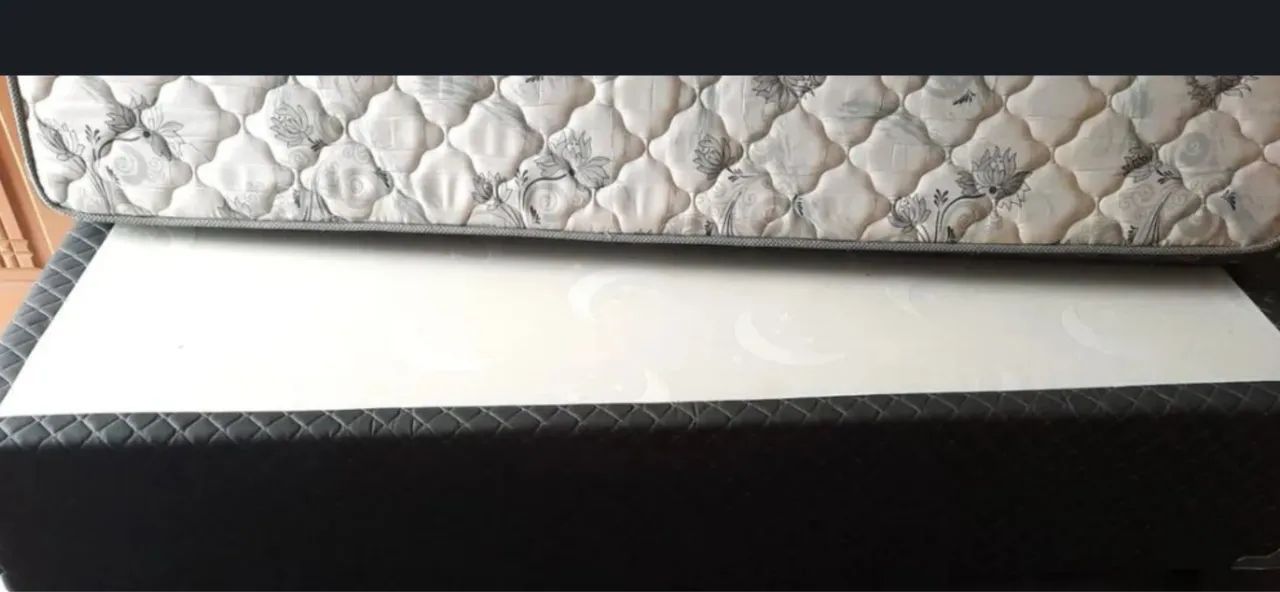 Cama Solteiro box com colchão 63824087943297120