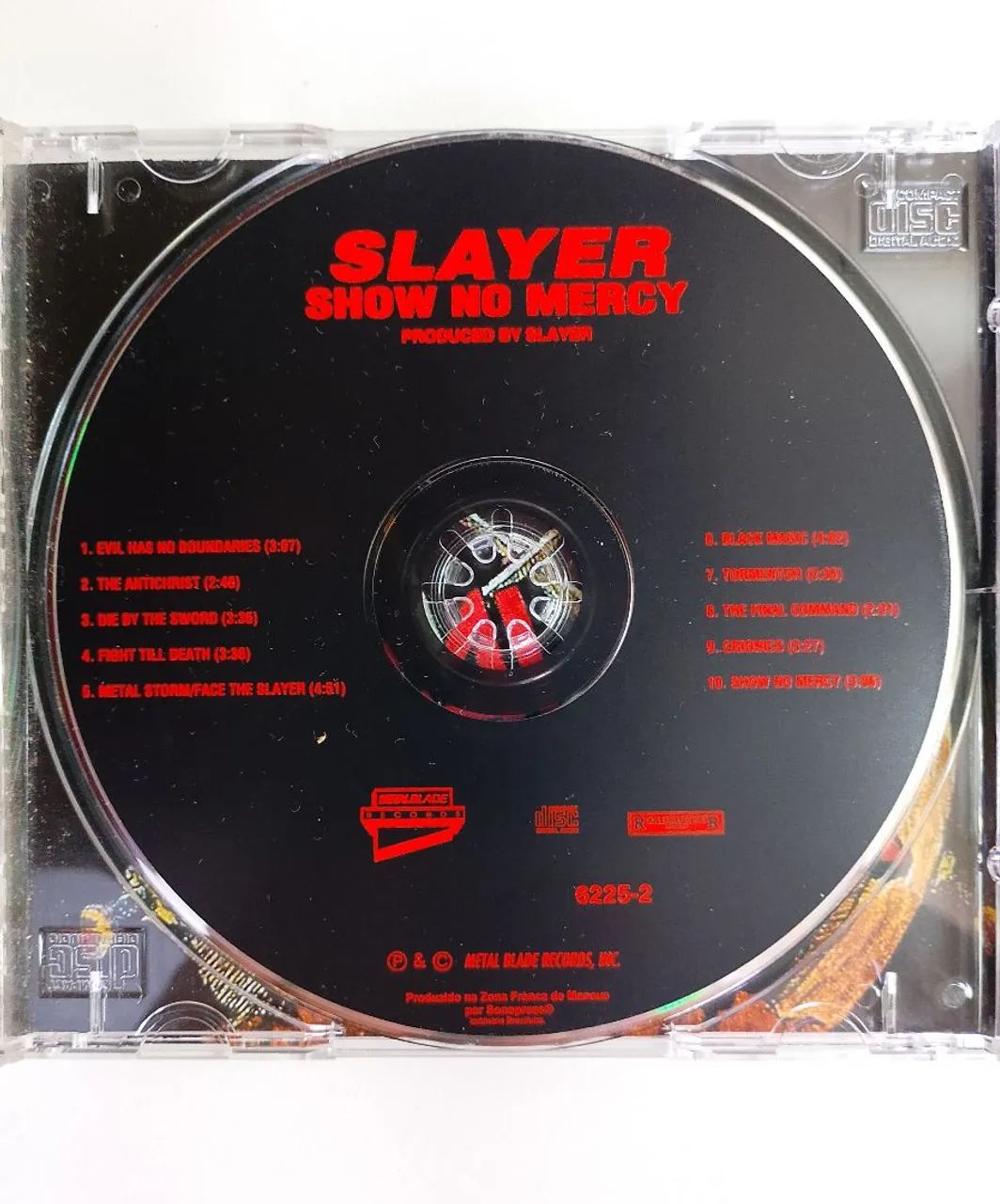 Slayer Show No Mercy CD  - Foto 3