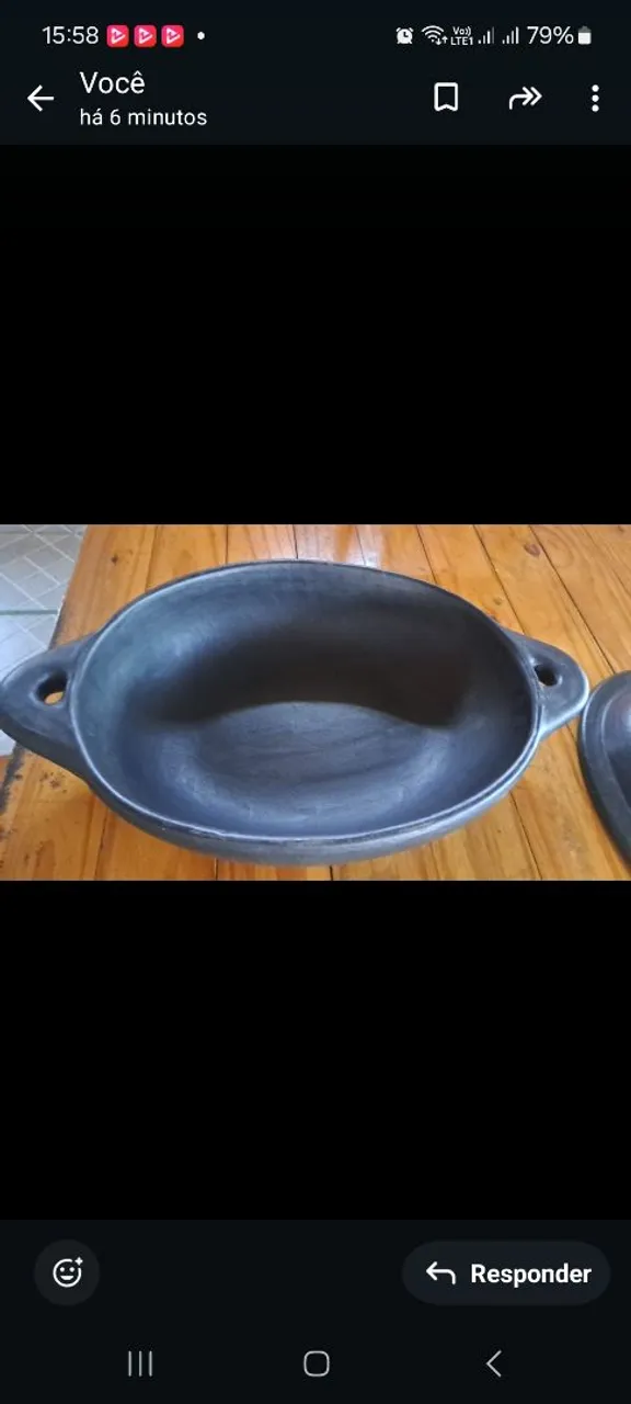 Panela de barro tradicional
