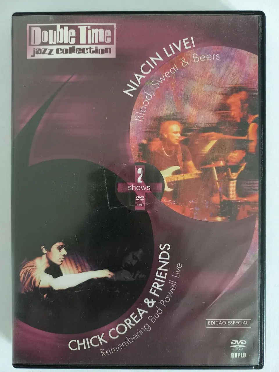 Dvd Duplo Niacin Live! - Chick Corea & Friends