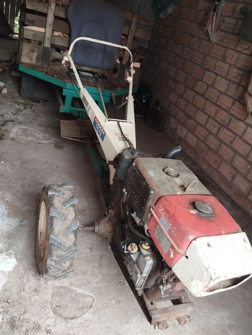 Tratorito yanmar tc 12   - Foto 5
