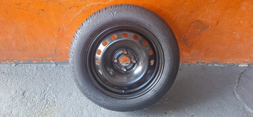 Estepe Aro 15 Original Voyage, Gol, Saveiro, Parati e UP + Pneu 195 x 55_Aceito Cartão