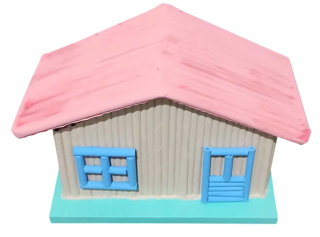 Bomboniere em formato de casa artesanal by Recycling talent  - Foto 2