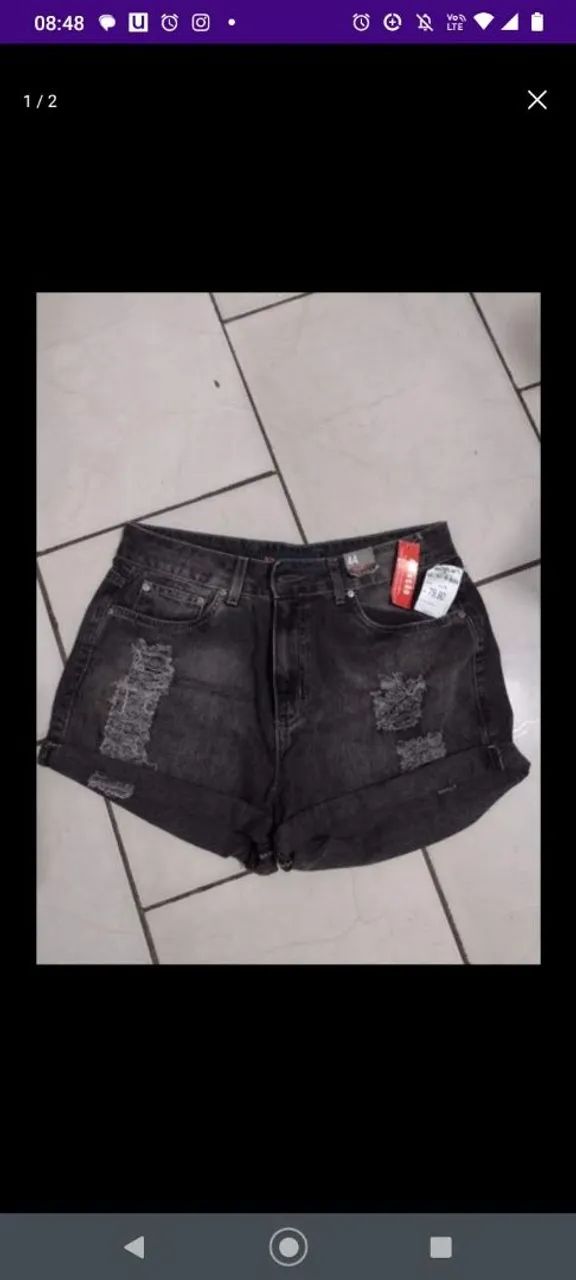 Bermuda jeans 