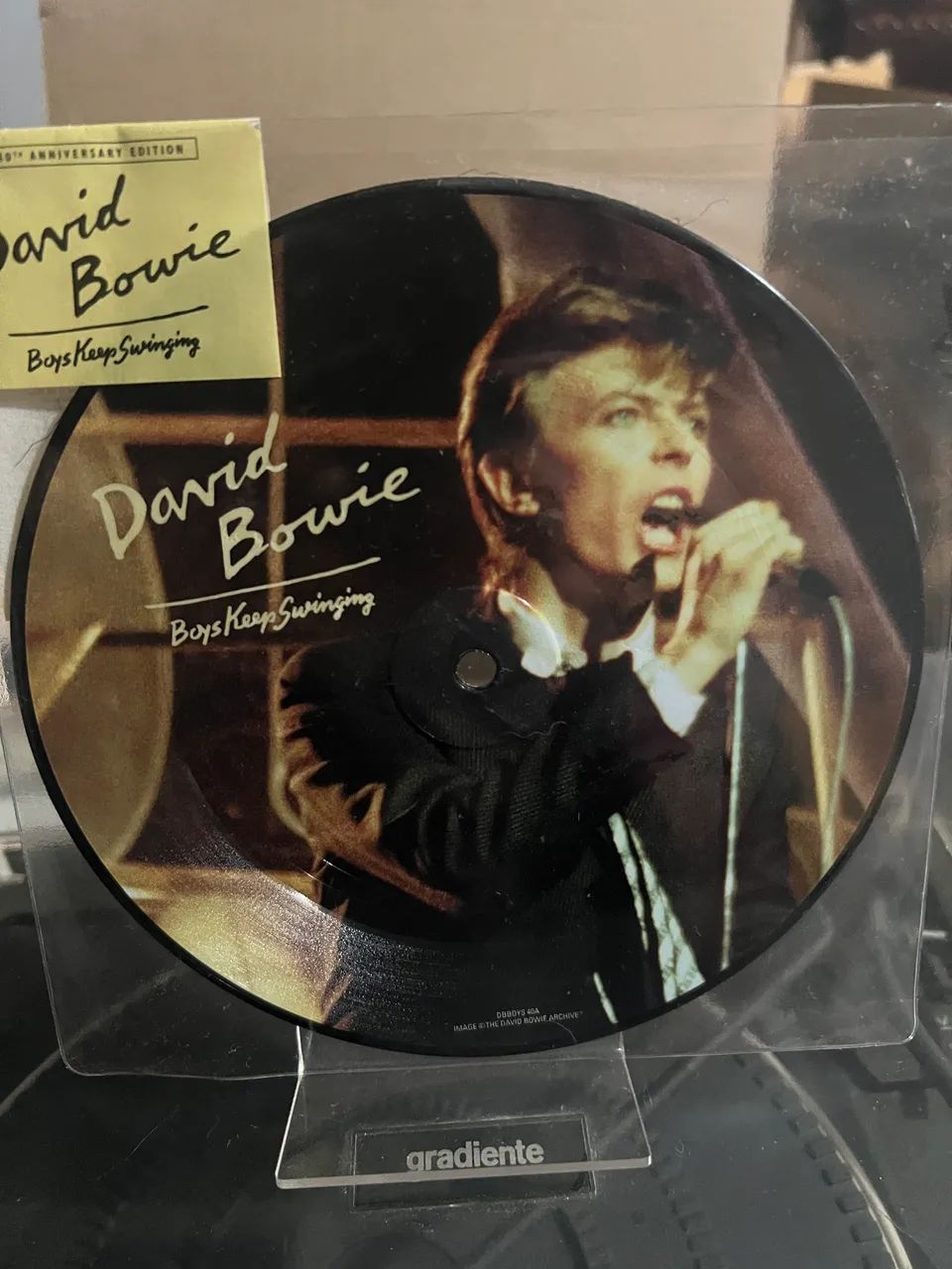 David Bowie - Boys Keep Swinging - Vinil Picture Disc 7 polegadas - Novo - Lacrado 