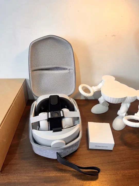 Meta Quest 2 128 Gb + Case + Suporte Ergonômico - Foto 3
