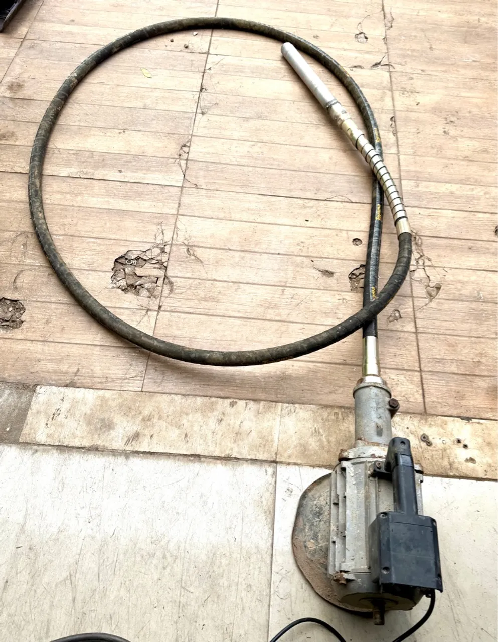 Vibrador de concreto