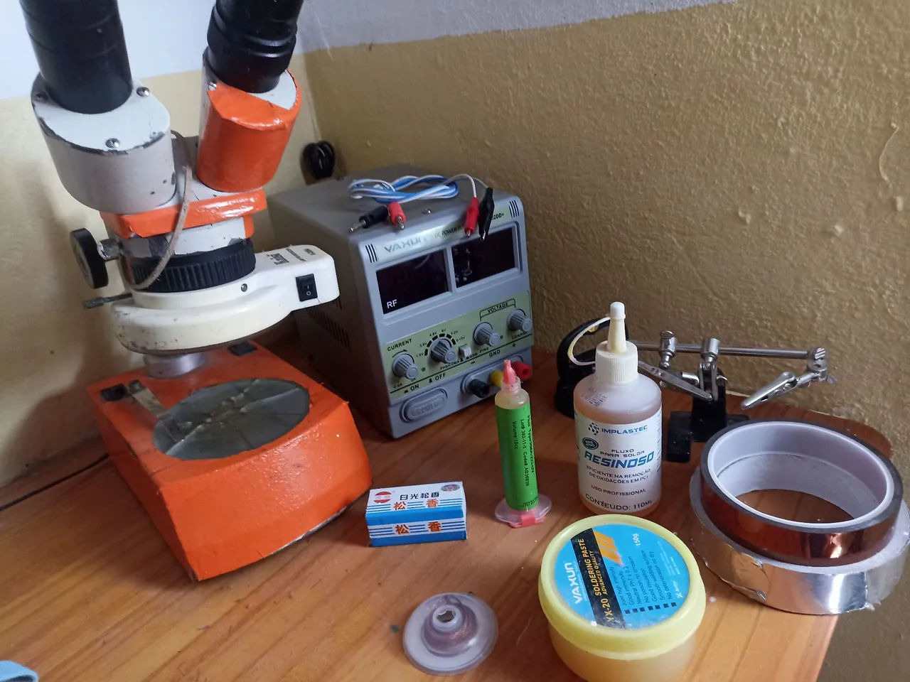 Kit completo para reparo de relógios e smartphones