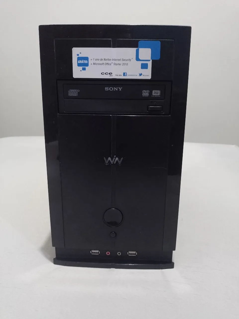Computador CCE com Leitor de DVD Sony