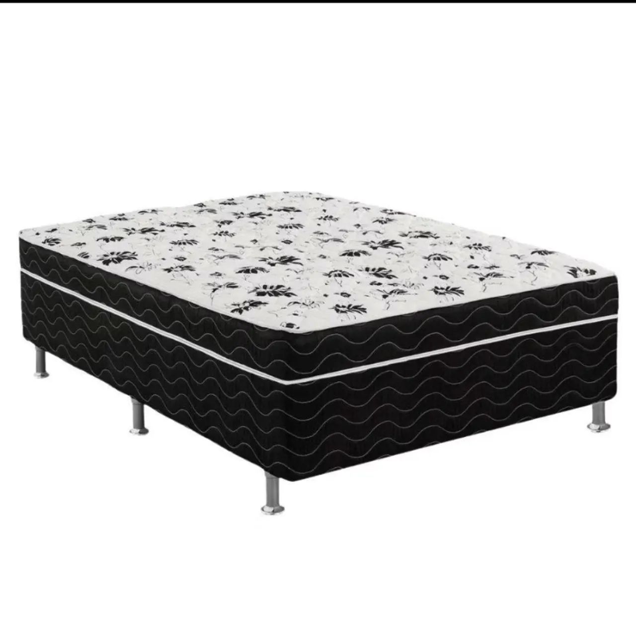 Cama box casal semi ortopédico 