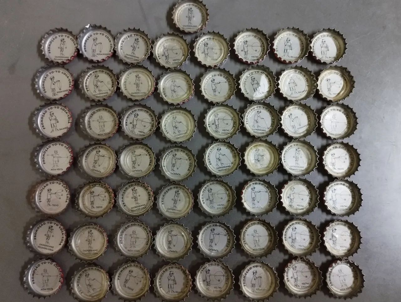 Antigas tampinhas da coca cola promoção yo yo  - Foto 5