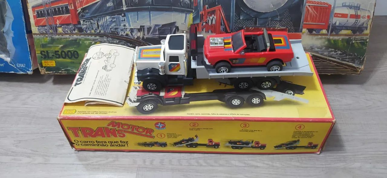 Caminhão Trans Motor Estrela - Brinquedo Clássico - Foto 2