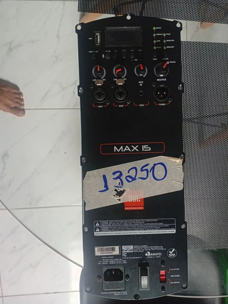 Caixa de Som JBL MAX 15 - 13250