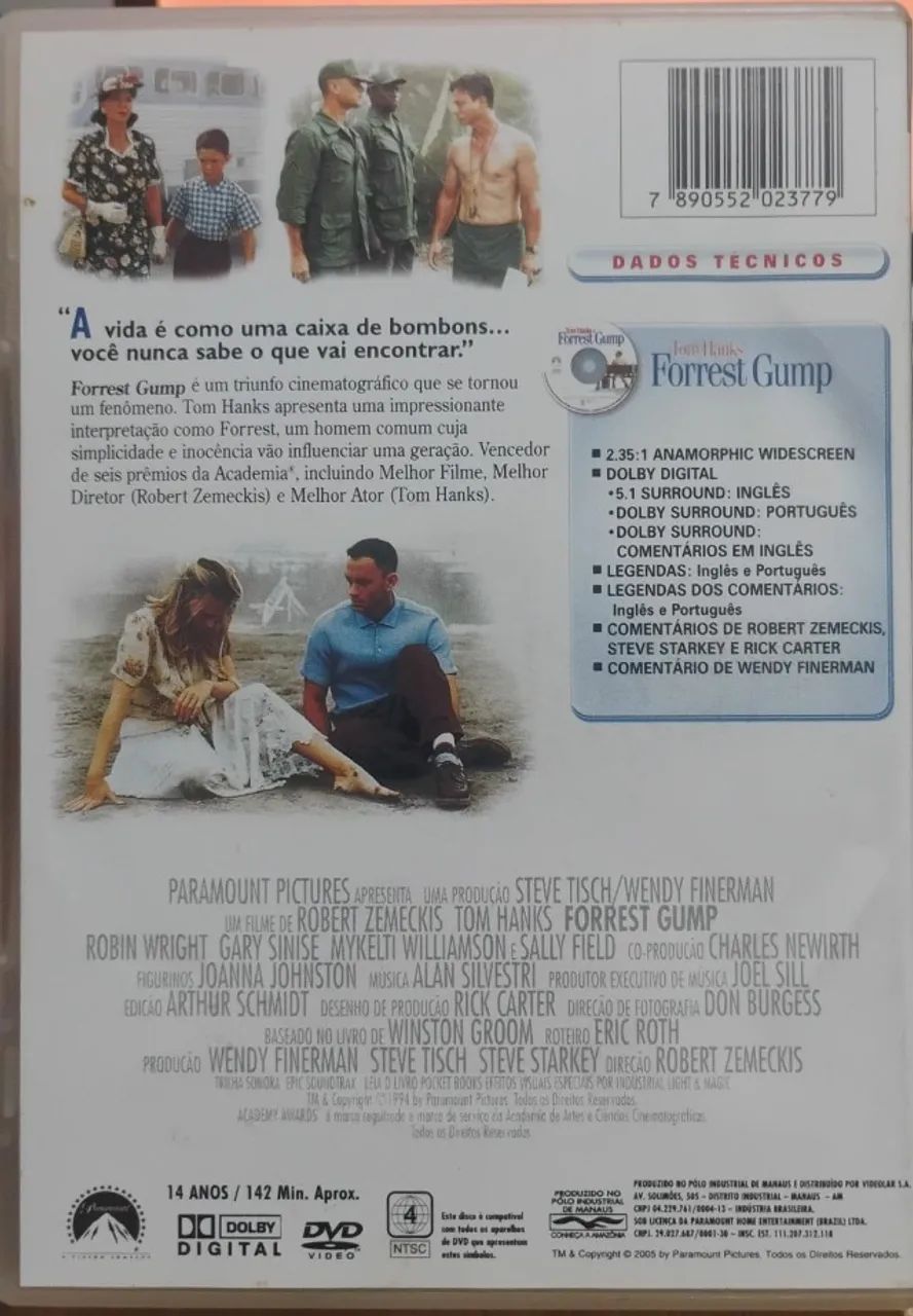 Forrest Gump (DVD) - Foto 2