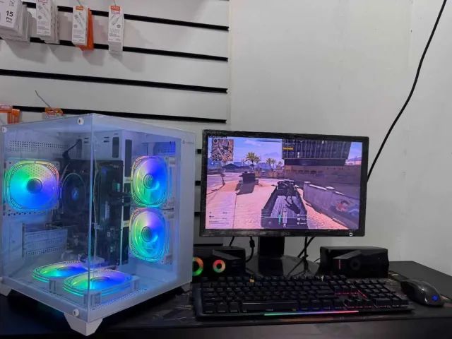 PC GAMER RYZEN 5 COMPLETO 16GB RAM JOGOS E EDIÇÃO - Foto 2