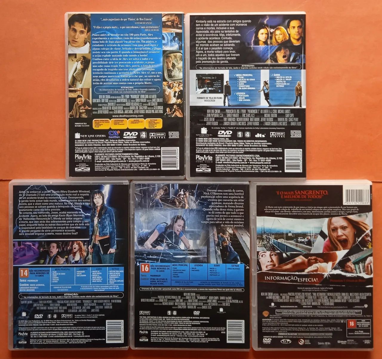 Dvd Premonição - Coleção Completa  - Foto 2