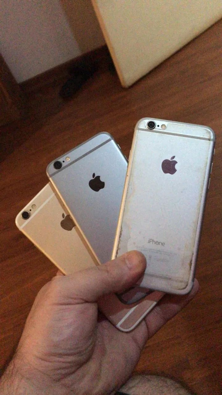 3 unidades de iphone 6 com defeito