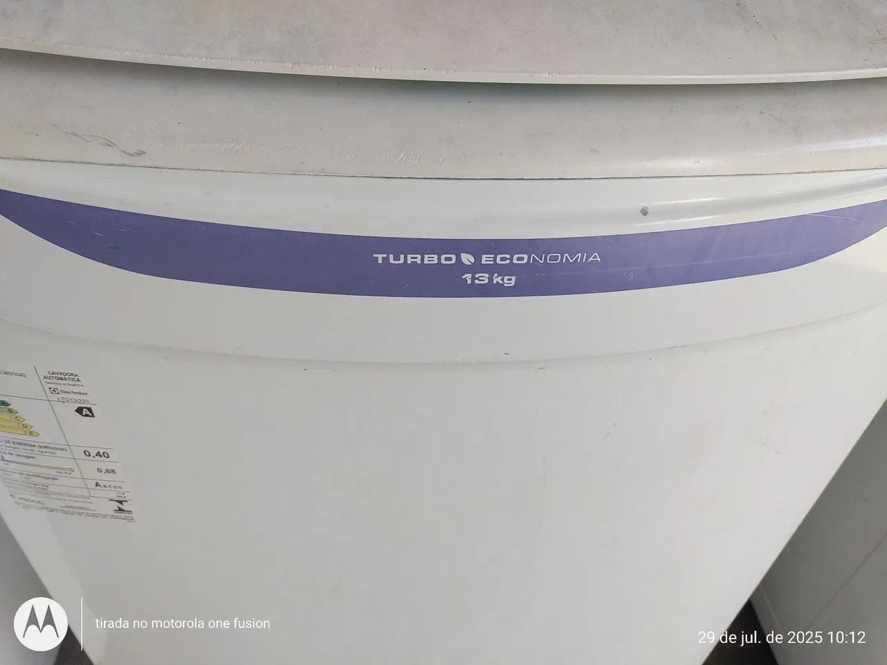 LAVADORA ELECTROLUX LTD13 220V - Foto 2