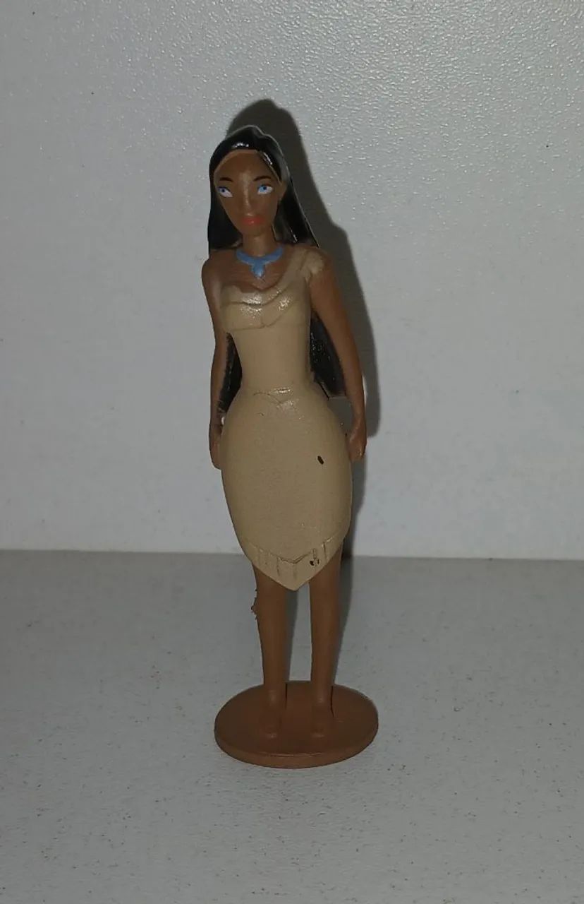 BONECA MINIATURA PRINCESA DISNEY POCAHONTAS ORIGINAL