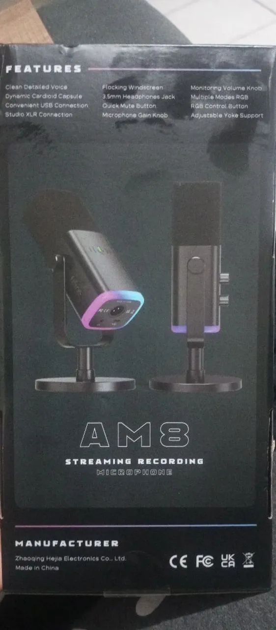 Microfone Fifine AM8 Streaming Profissional - Black - Foto 3