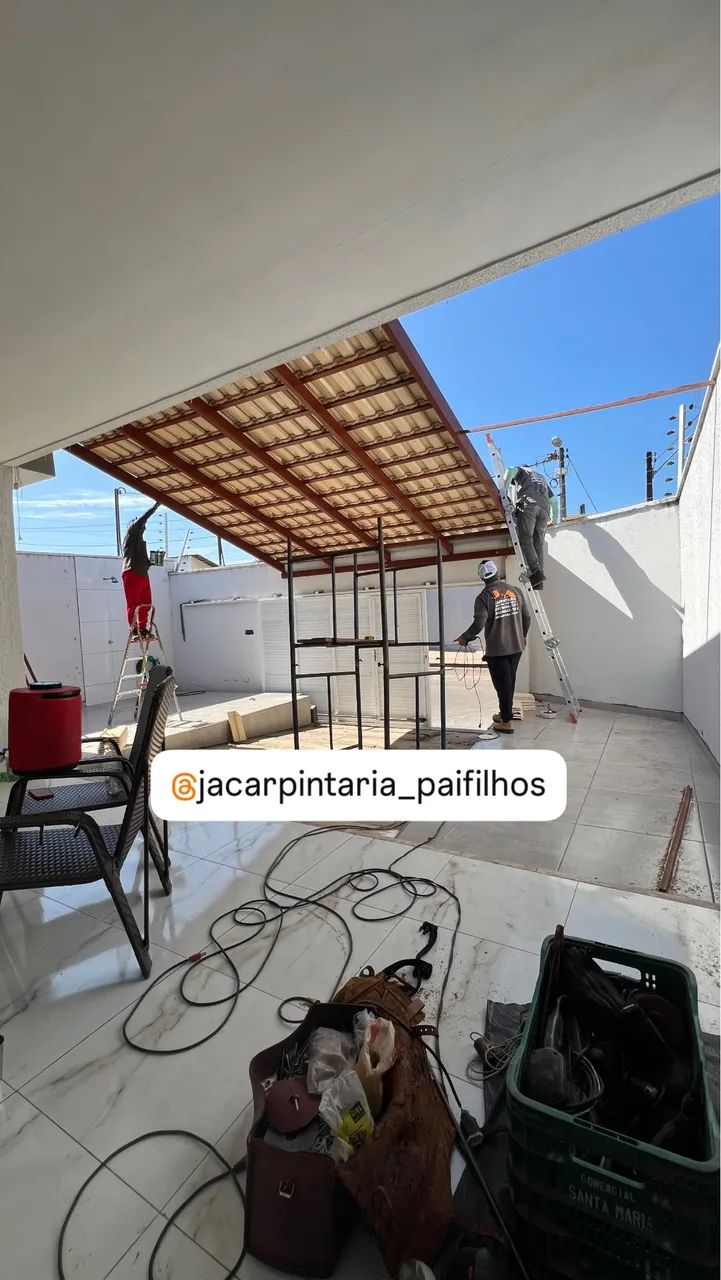 Telhado personalizado caramanchão * - Foto 2