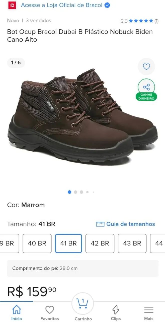 Bracol Leather Occupational Boot with PVC Tip Size 4164520771899393121