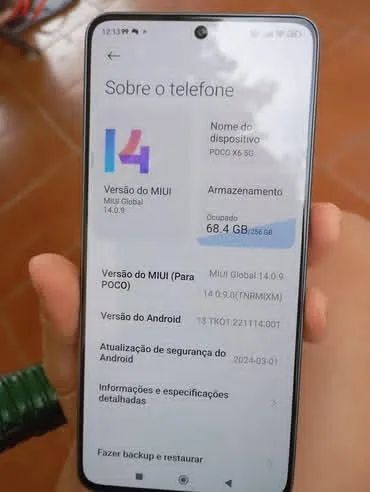 Poco x5 pro 256gb 8gb de ram