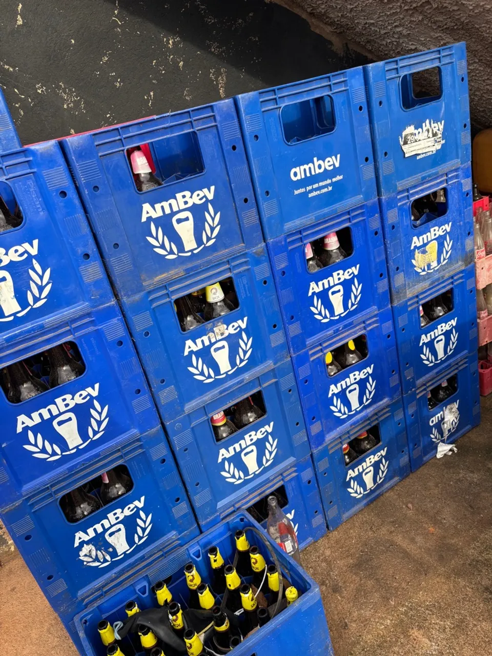 Caixas para transporte de bebidas AmBev