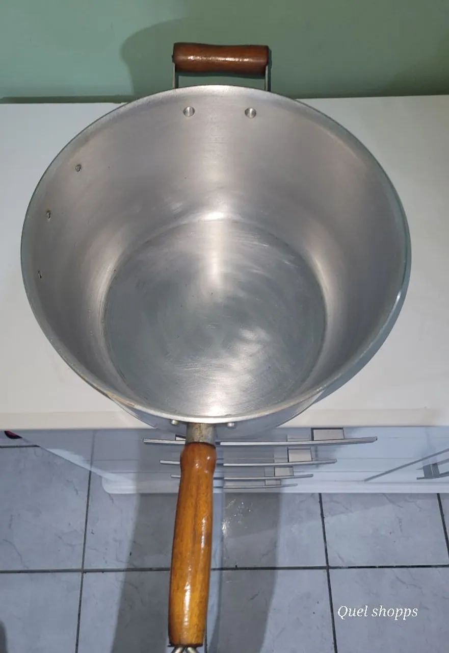 Pipoqueira grande alumínio fundido profissional  - Foto 4