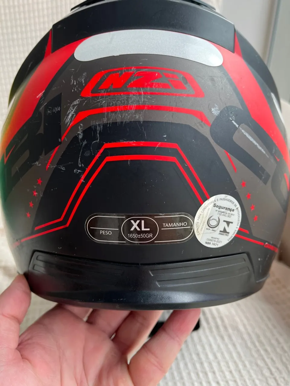 Capacete NZI - Tamanho XL