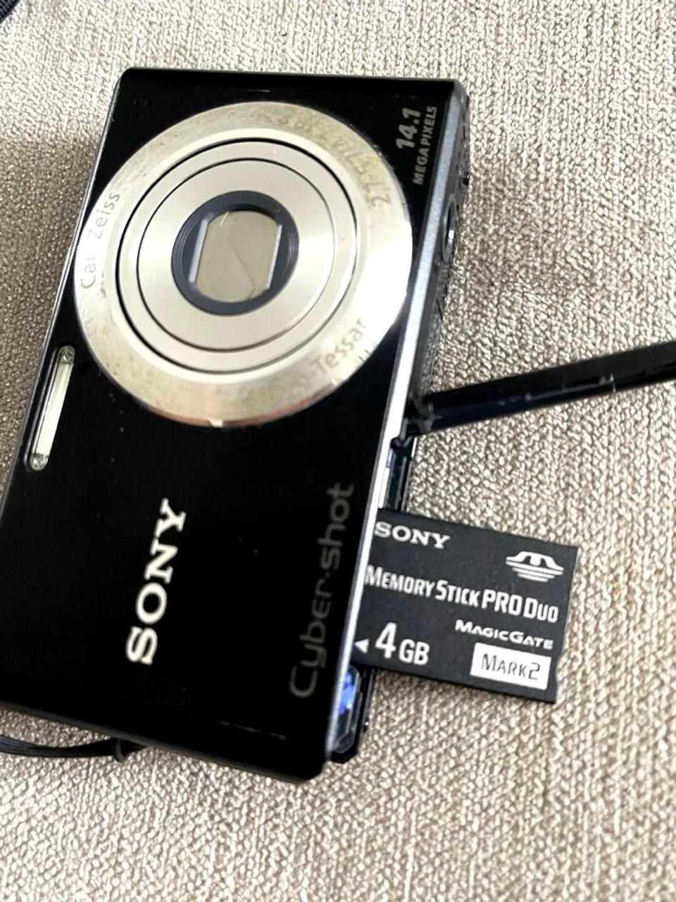 Camera Cyber-shot Dsc-w530 14.1 Mp Zeiss Vario-tessar sem bateria - Foto 5