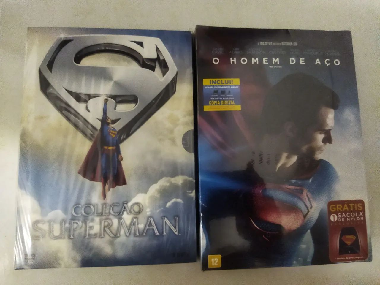 Box Dvds Coleção Superman - 6 filmes
