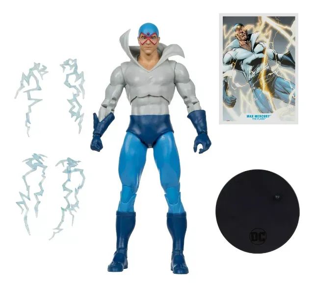 Mcfarlane Dc Multiverse Gold Label The Flash Max Mercury - Foto 2