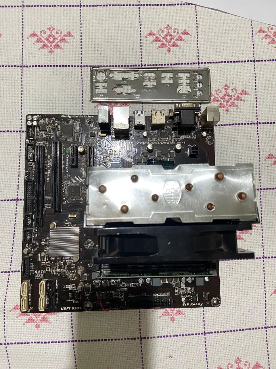 Kit (Processador, Placa Mae, Memorias) - Foto 3