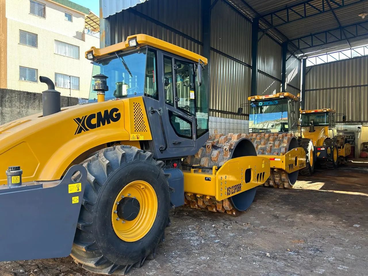 Rolo compactador XCMG