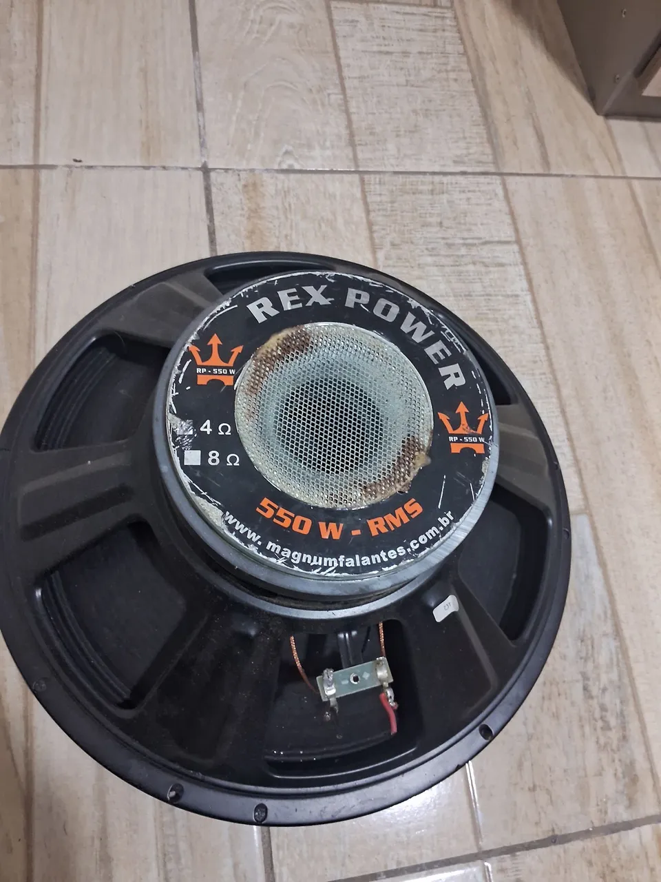 Alto Falante d 15p Rex550W RMS Tenho 2(leia)