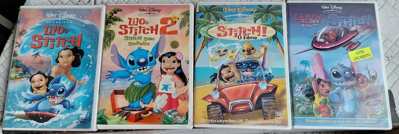 DVD Lilo Stitch Coletania Originais