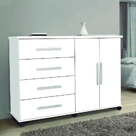 COMODA BALI 2P 4G - BRANCO