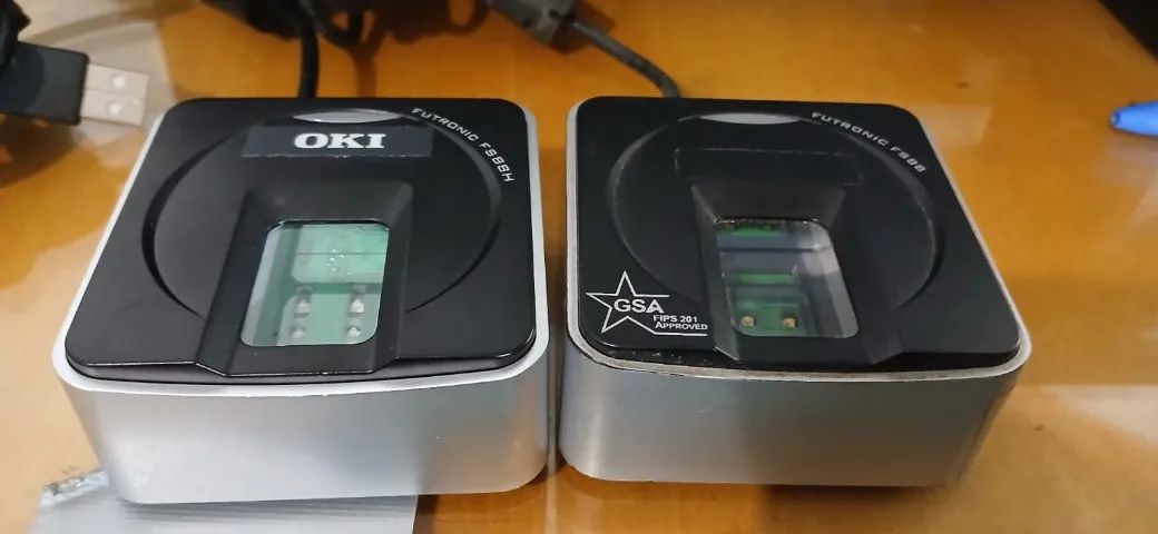 02 biometria futronic fs88 - Foto 2