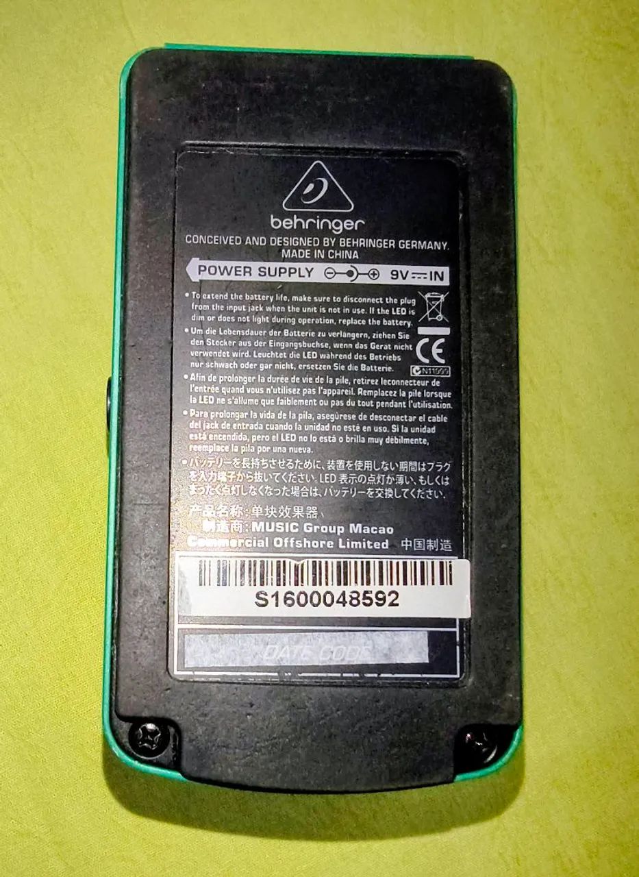 Pedal Bass Limiter Behringer - Instrumentos musicais - Vila Isabel