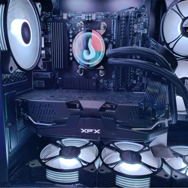 Placa de Video XFX AMD Radeon RX 5700 XT 8GB GDDR6 RAW II - Foto 5