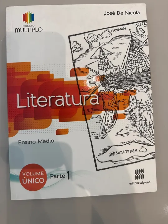 Livro Literatura - Ensino Médio - Projeto Múltiplo - Volume Único - Parte 1