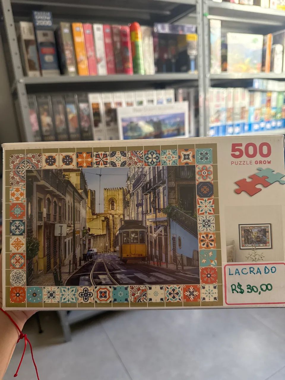 Quebra-cabeça grow 500pcs Passeio em Lisboa
