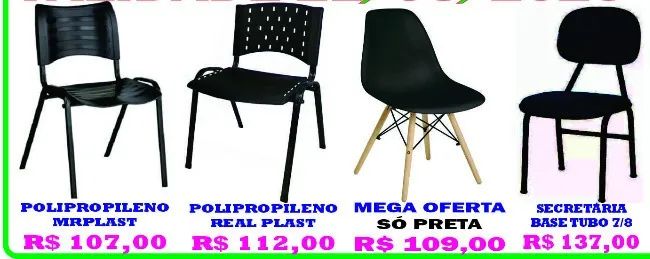 Cadeira de Escritório (novas) Secretária Executiva Presidente Diretor Promoções - Foto 4