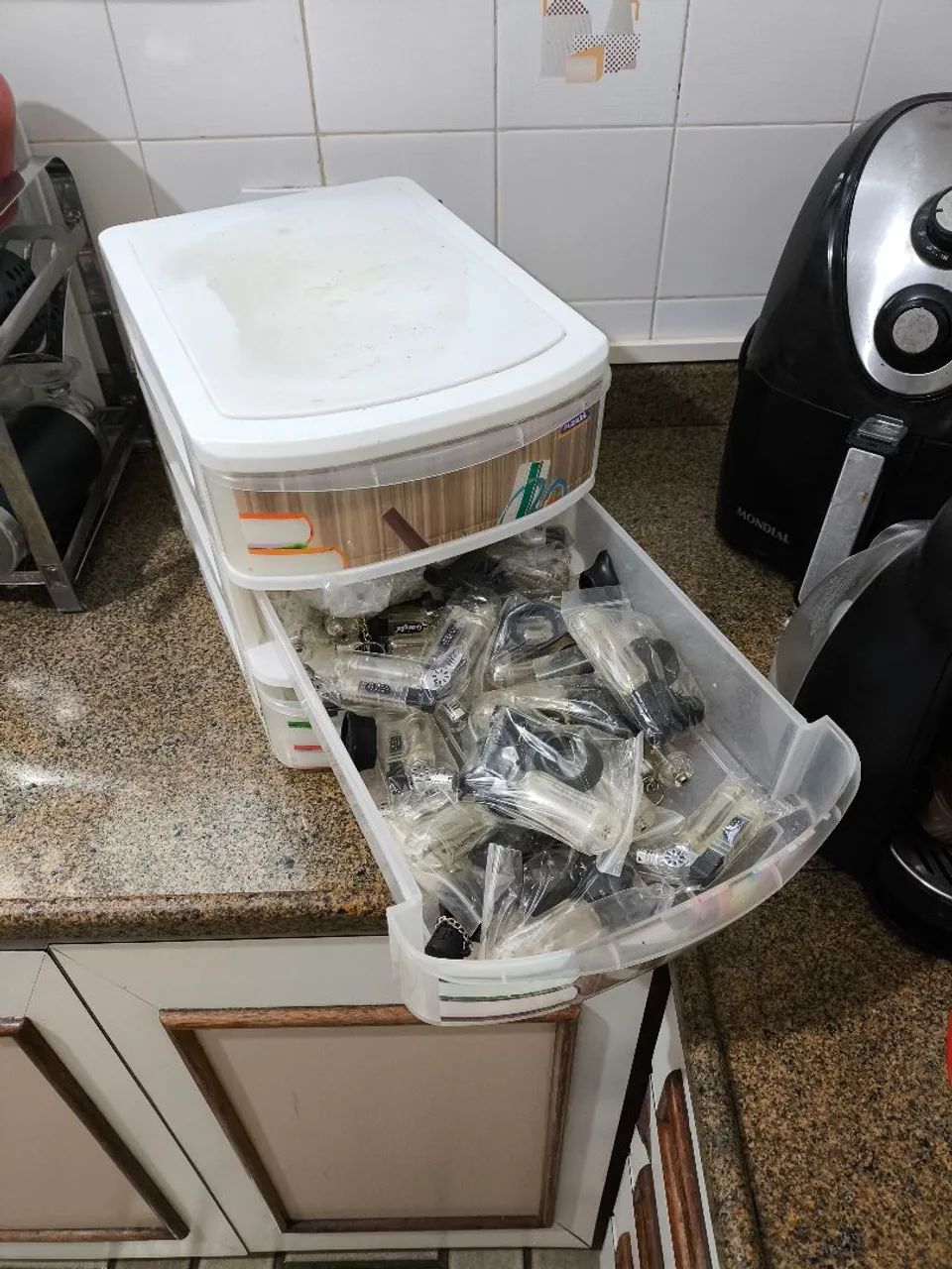 Organização para escritório - 3 gavetas - Foto 2