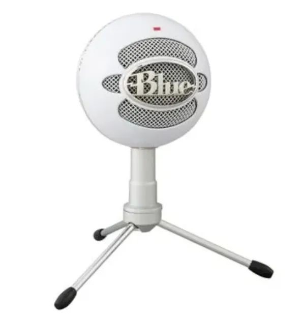 Microfone USB Condensador Snowball Logitech - Foto 3