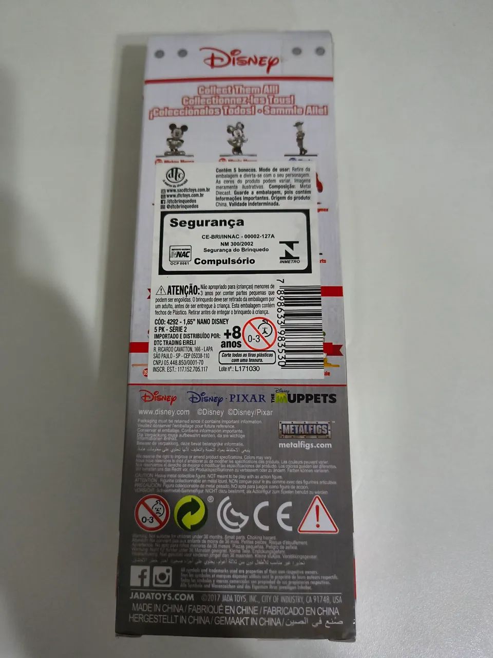 Pack 5 Figuras Disney Nano Metalfigs Lacrado  - Foto 4