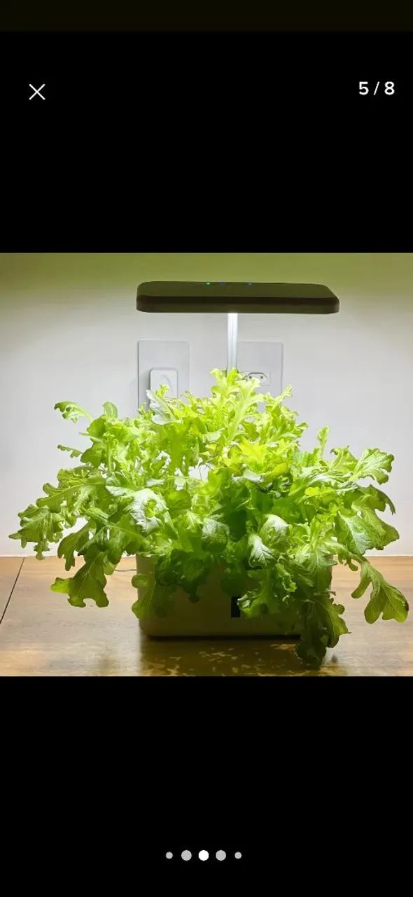 Kit orta inteligente + sementes com alto irrigação e iluminação led  - Foto 2