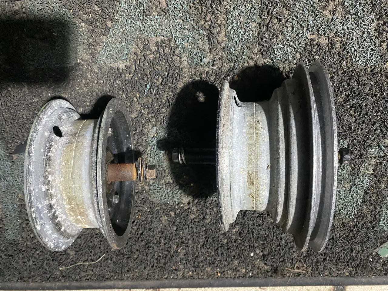 Par de rodos de alumínio para walkmachine  - Foto 4